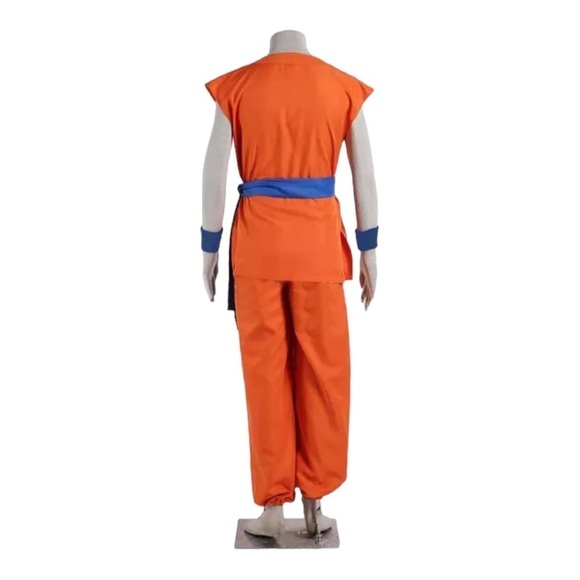 Dragon Ball Z Sun Goku Anime Cosplay Costume Halloween Outfit Party Fancy Dress - Picture 7 of 7